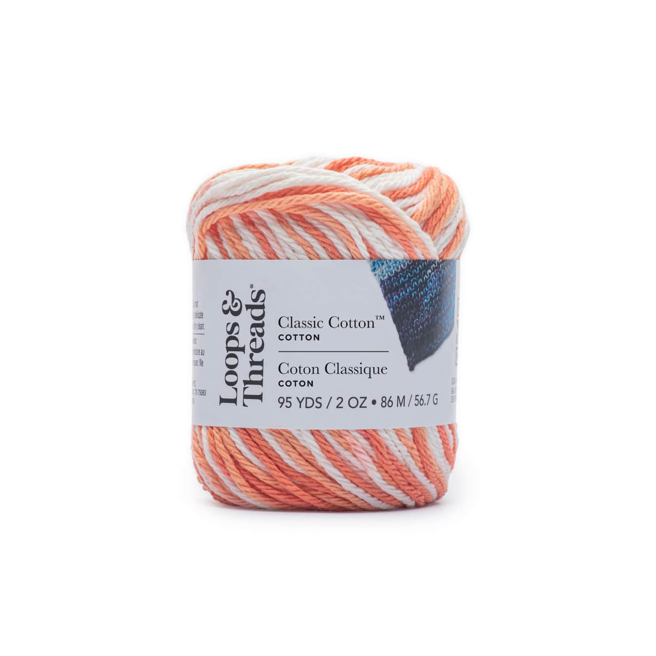18 Pack: Classic Cotton™ Patterned Yarn by Loops & Threads®
